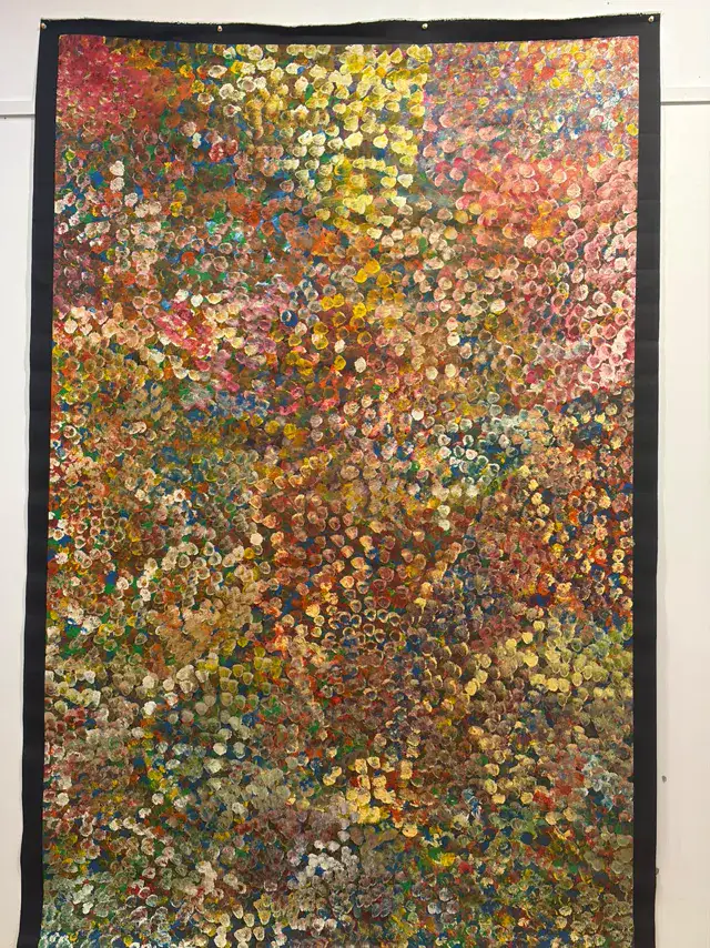 Bush Plum by Polly Ngale Nelson, 1300 x 2050mm