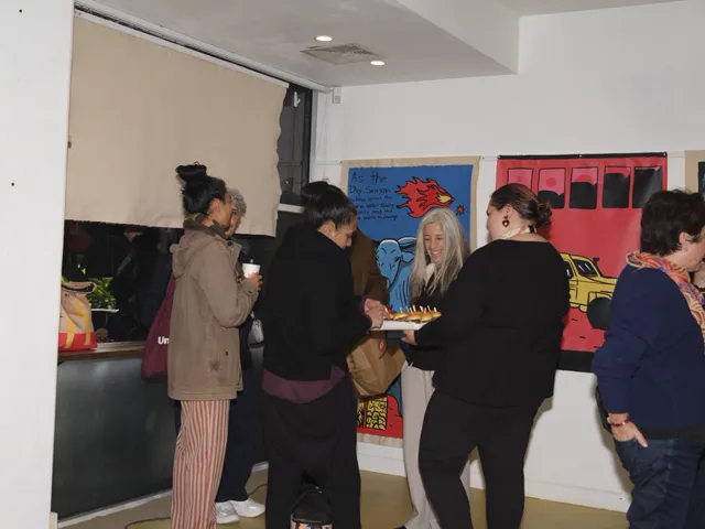 How we move in the dry — exhibition opening