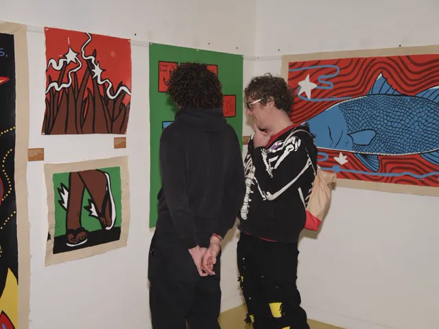 How we move in the dry — exhibition opening