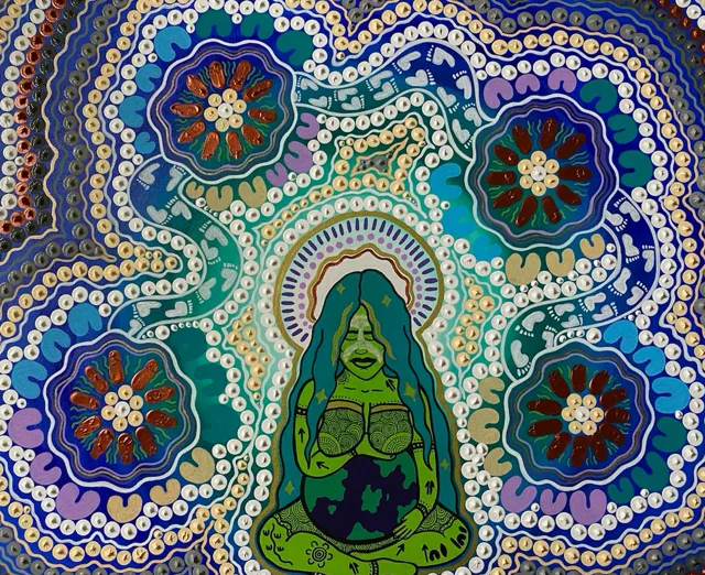 Mother Earth 2 by Lesley Carberry
