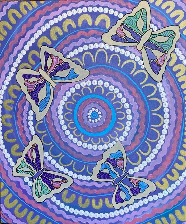 Wing of Transformation by Lesley Carberry