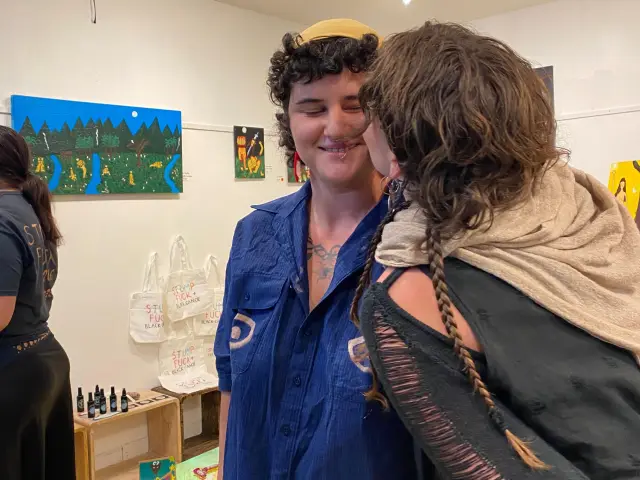 Oracle of the Valley — work by Stump Fuck in the exhibition