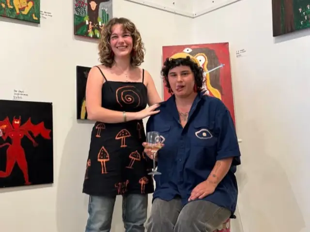 Oracle of the Valley — work by Stump Fuck in the exhibition