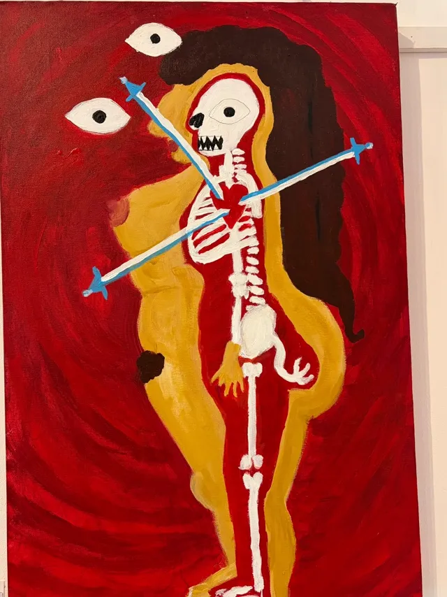 3 of Swords by Stump Fuck